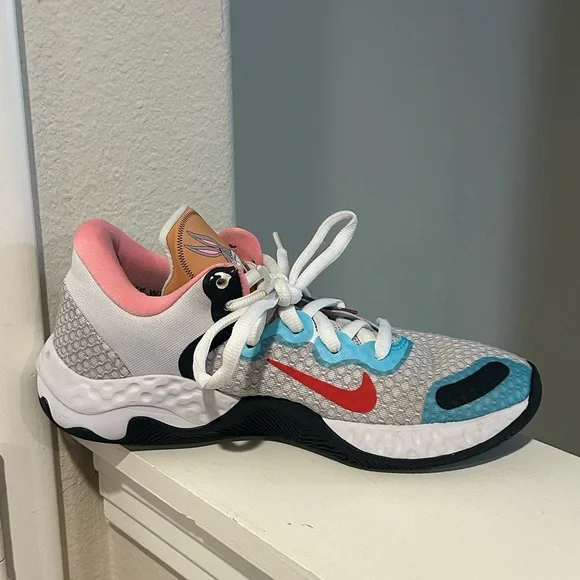 Nike x Space Jam Renew Elevate II CW3406-505 Basketball Shoes Sneakers Size 8.5 - Picture 5 of 10